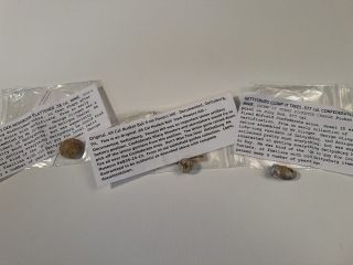 Lot of Three Gettysburg bullets