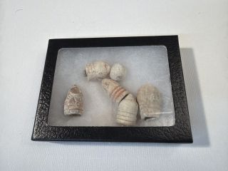Lot of 6 Misc bullets w/ Riker mount