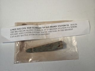 Civil War Scabbard Tip