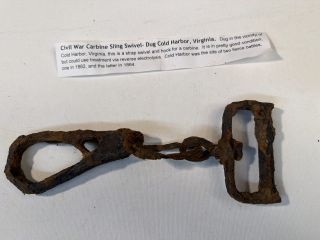 Civil War carbine sling swivel