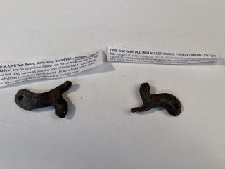 Lot of 2 Musket Hammers