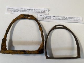 Lot of 2 Stirrups
