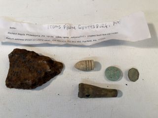Gettysburg Misc Relic Lot
