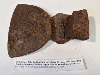 Large Broad Axe Head Relic