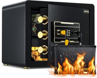 ADIMO Safe Box Model 30 - BGX-M/D-35 Black Security Box