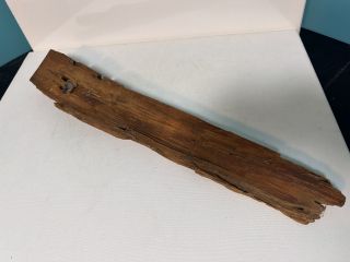 18” Bullet in Wood
